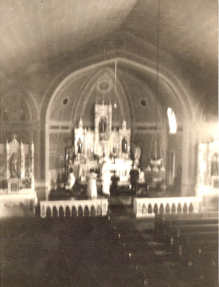 Carl and Louise Hillmer wedding May 6th 1941 St Nicholis church